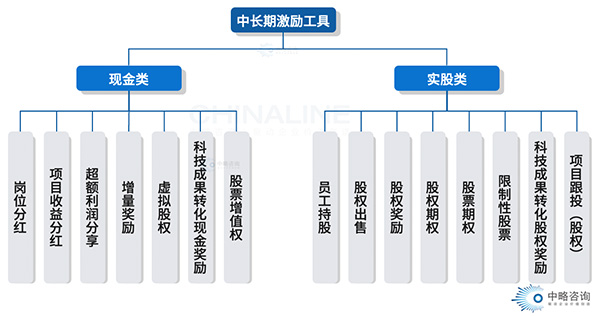 中長期激勵工具類型