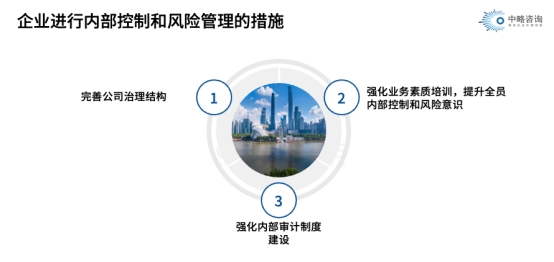 企業進行內部控制和風險管理的措施